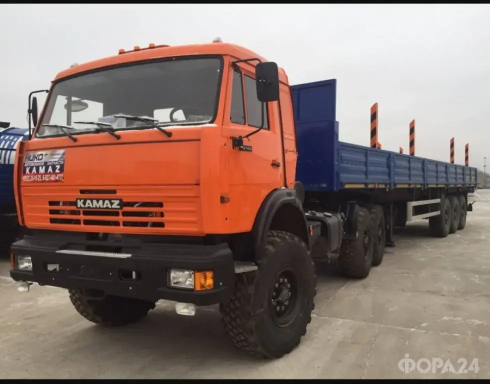 Водители на КАМАЗ полуприцеп