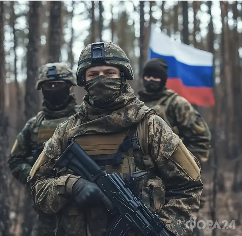 Военнослужащий с сопровождением