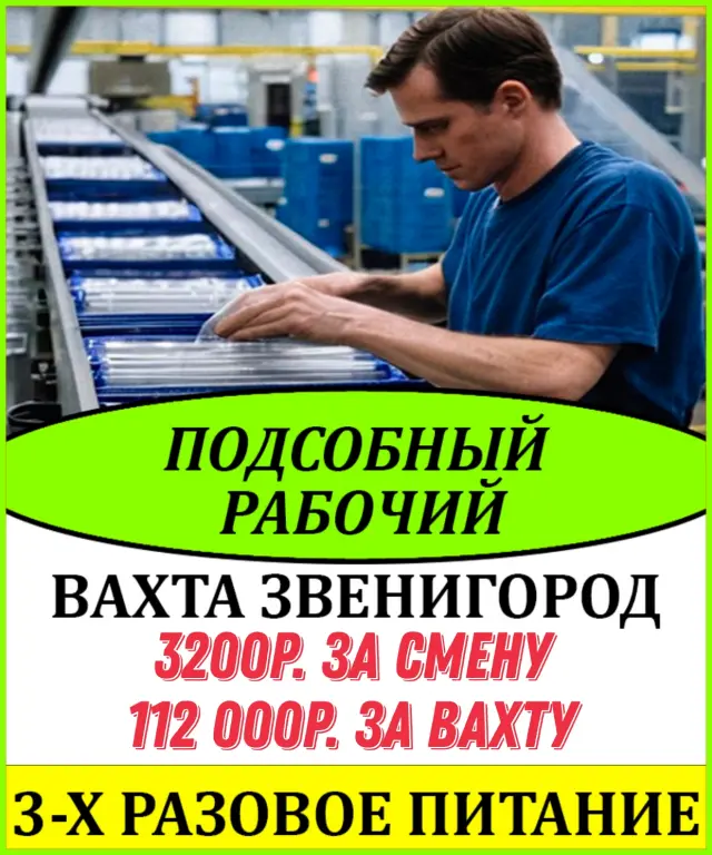 Упаковщик на производство изделий из пластика