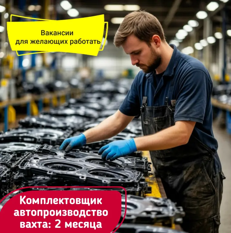 Комплектовщик на автопром