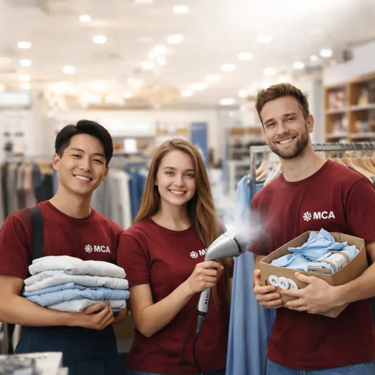 Работник на выкладку одежды. Подработка 16+